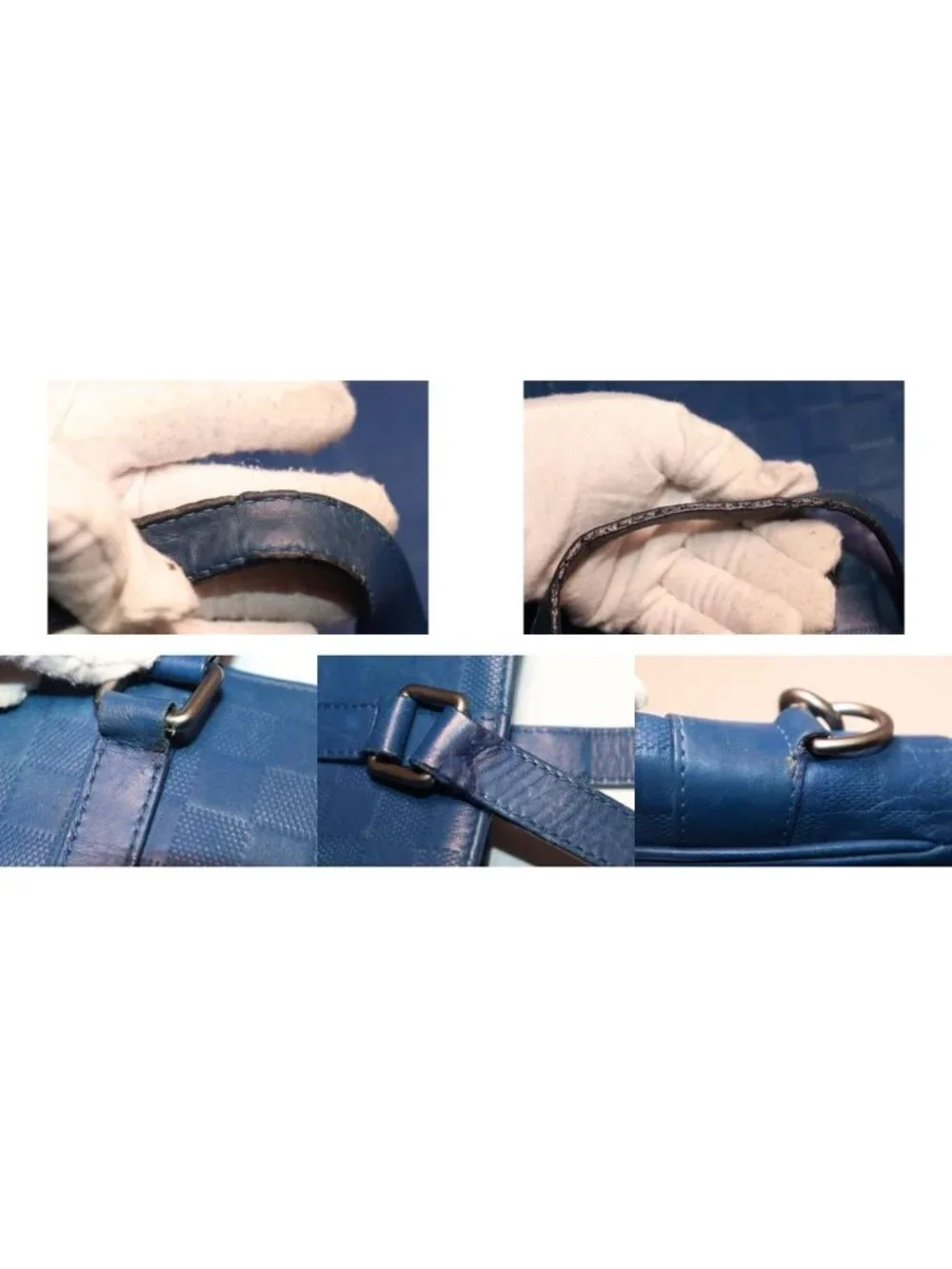Louis Vuitton Damier Infini Tadao Leather Tote Shoulder